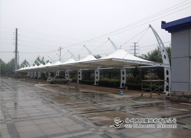 膜結構停車(chē)棚008